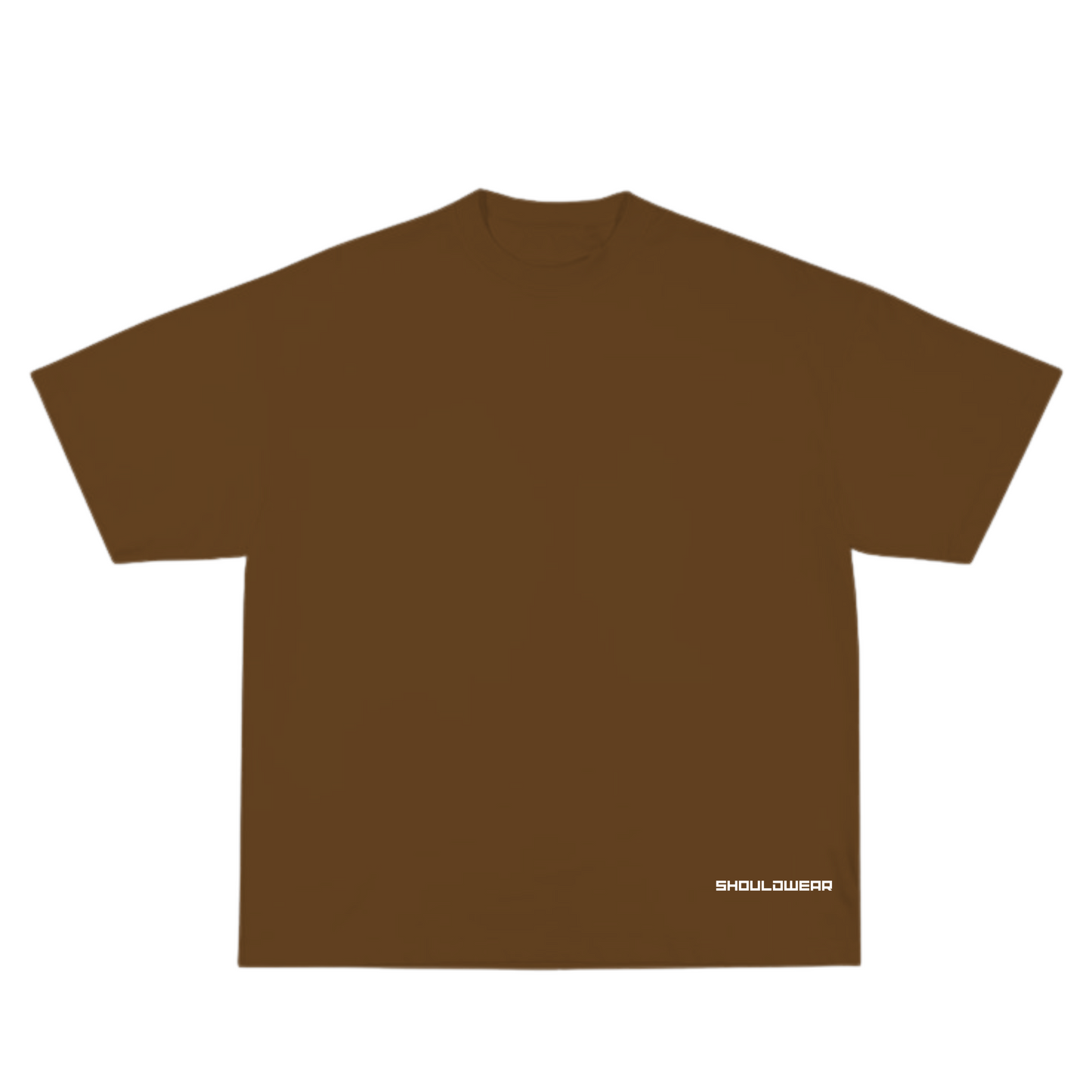 "One Man Sole" oversized tee (brown)