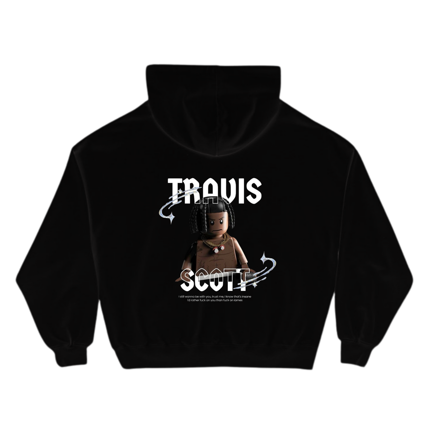 "Travis Scott" hoodie (black)